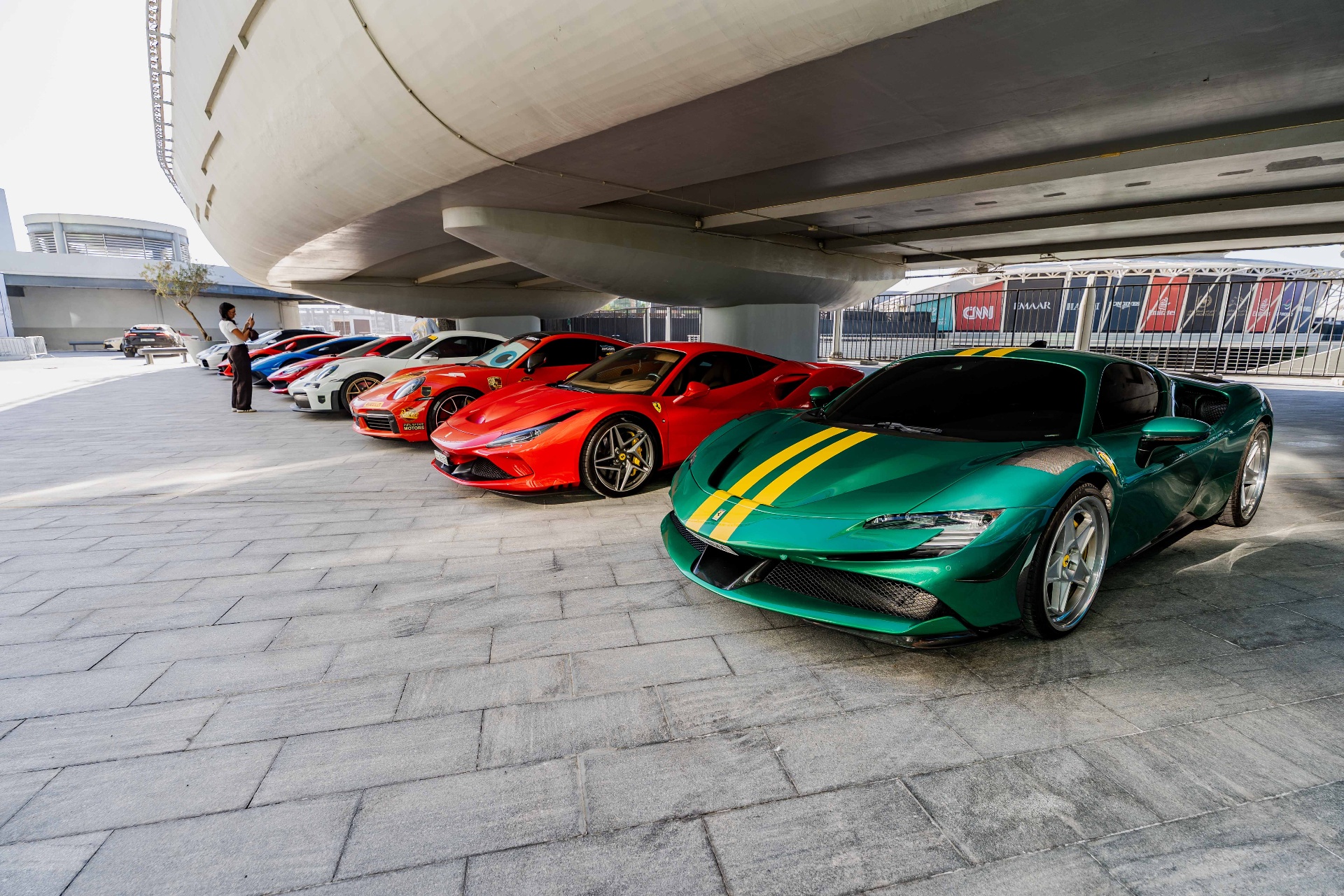 Super Car Majalis lineup at the BATL event
